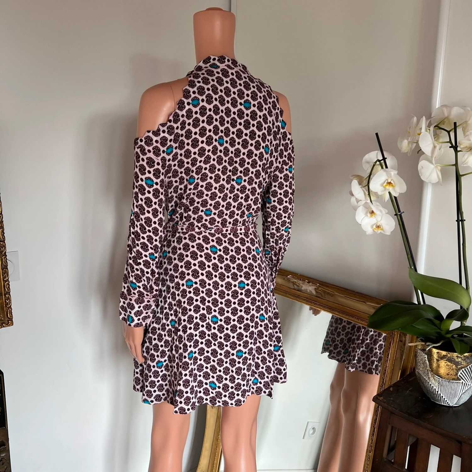 Maje Mini Dress S 36 Mini Dress Mini Robe E18ralinka