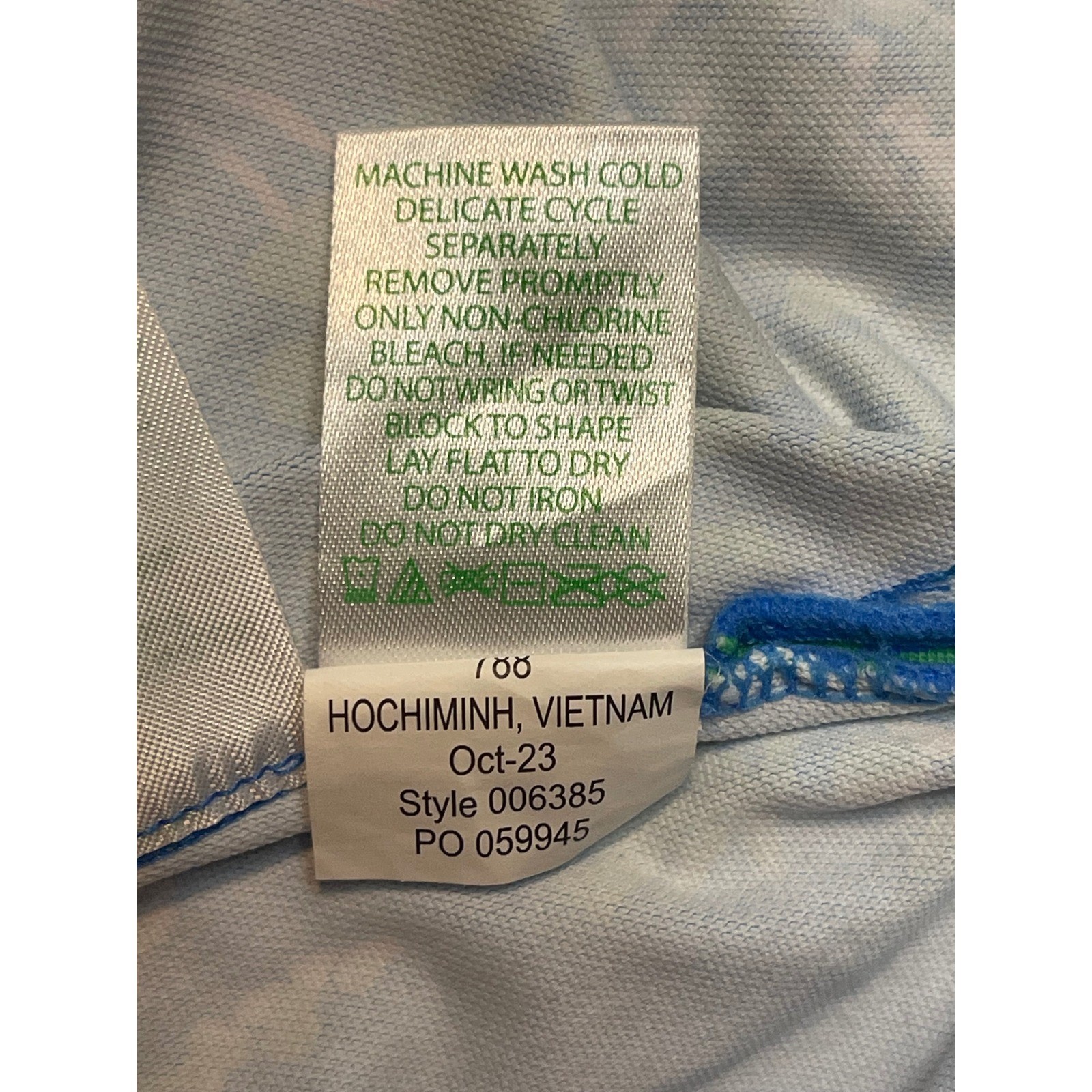Lilly Pulitzer Seralina UPF 50+ Briny Blue A Bit Salty Engineered Dress S
