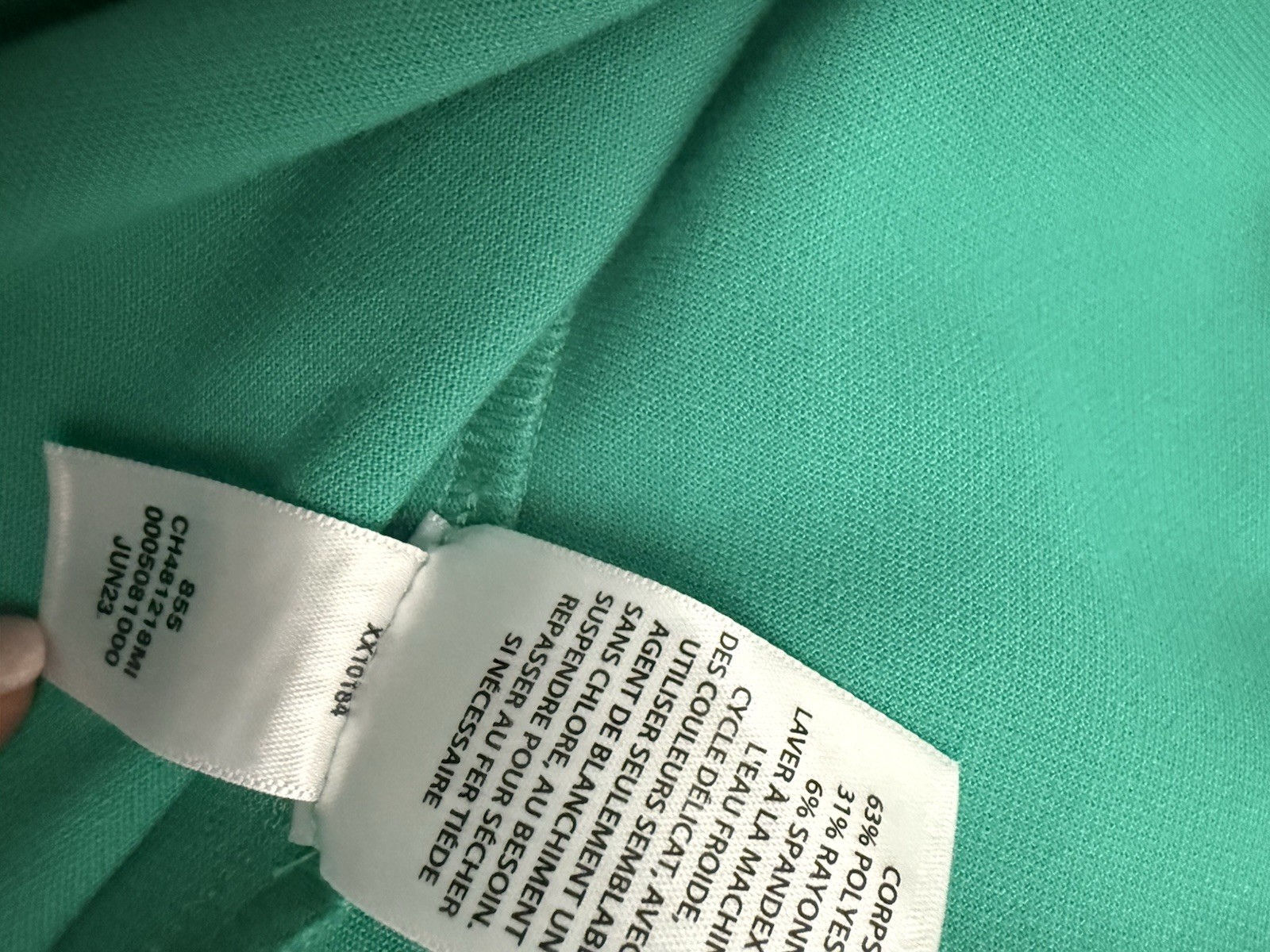 Chelsea 28 Green Solid Round Neck Pleated Pocket Knit Long Maxi gown XXS