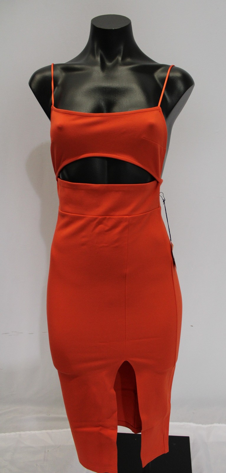 Superdown Women’s Trista Cut Out Spaghetti Strap Dress AC2 Poppy Size XS NWT