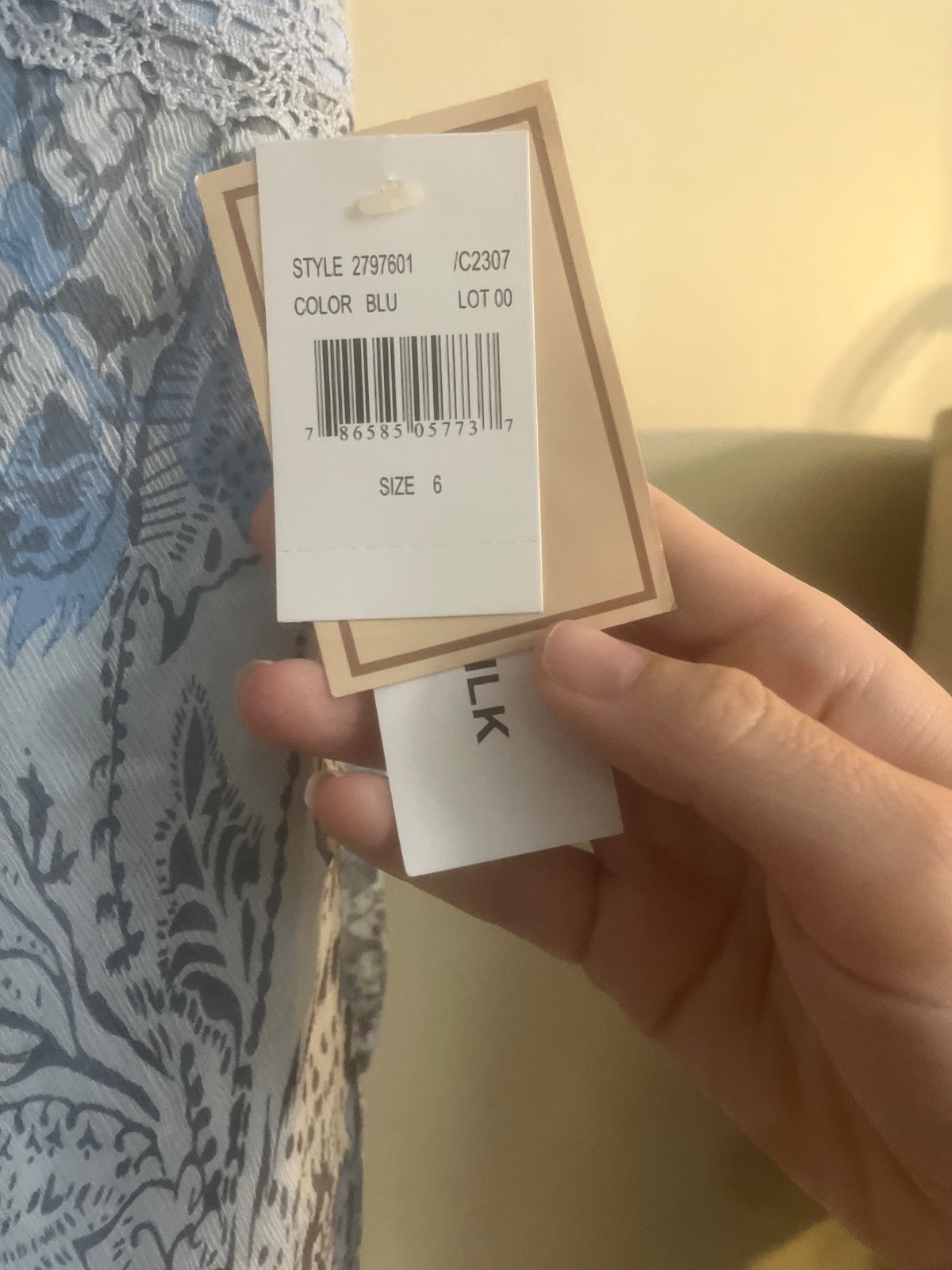 y2k jonathan martin size 4 summer dress blue and gray design