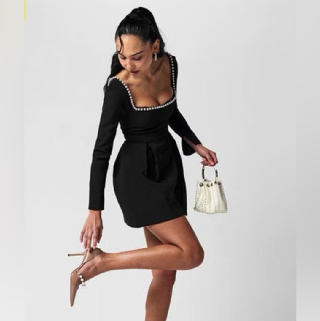 Odd Muse The Ultimate Muse Pearl Mini Dress Size Large