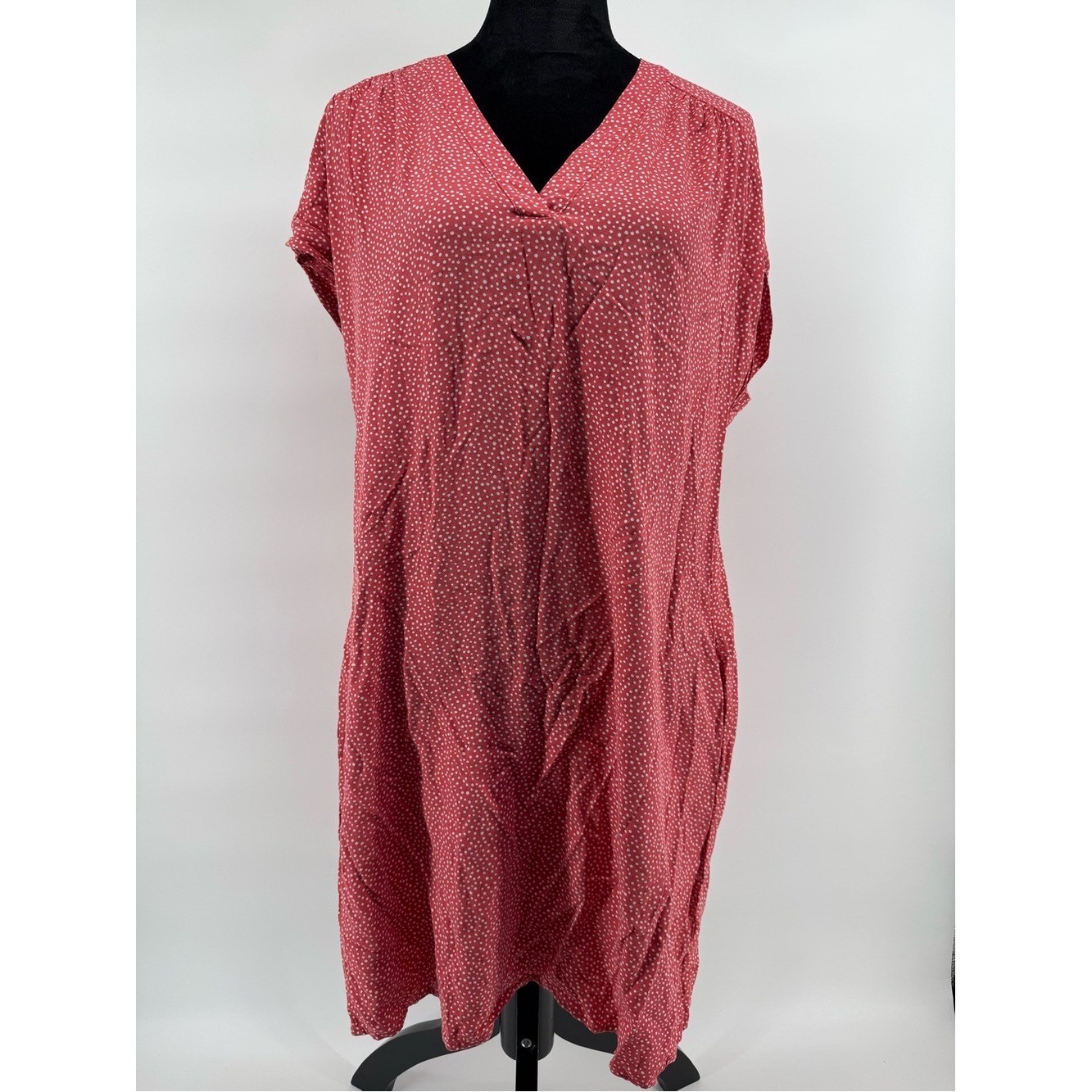 GAP Pink Polka Dot Shift Dress