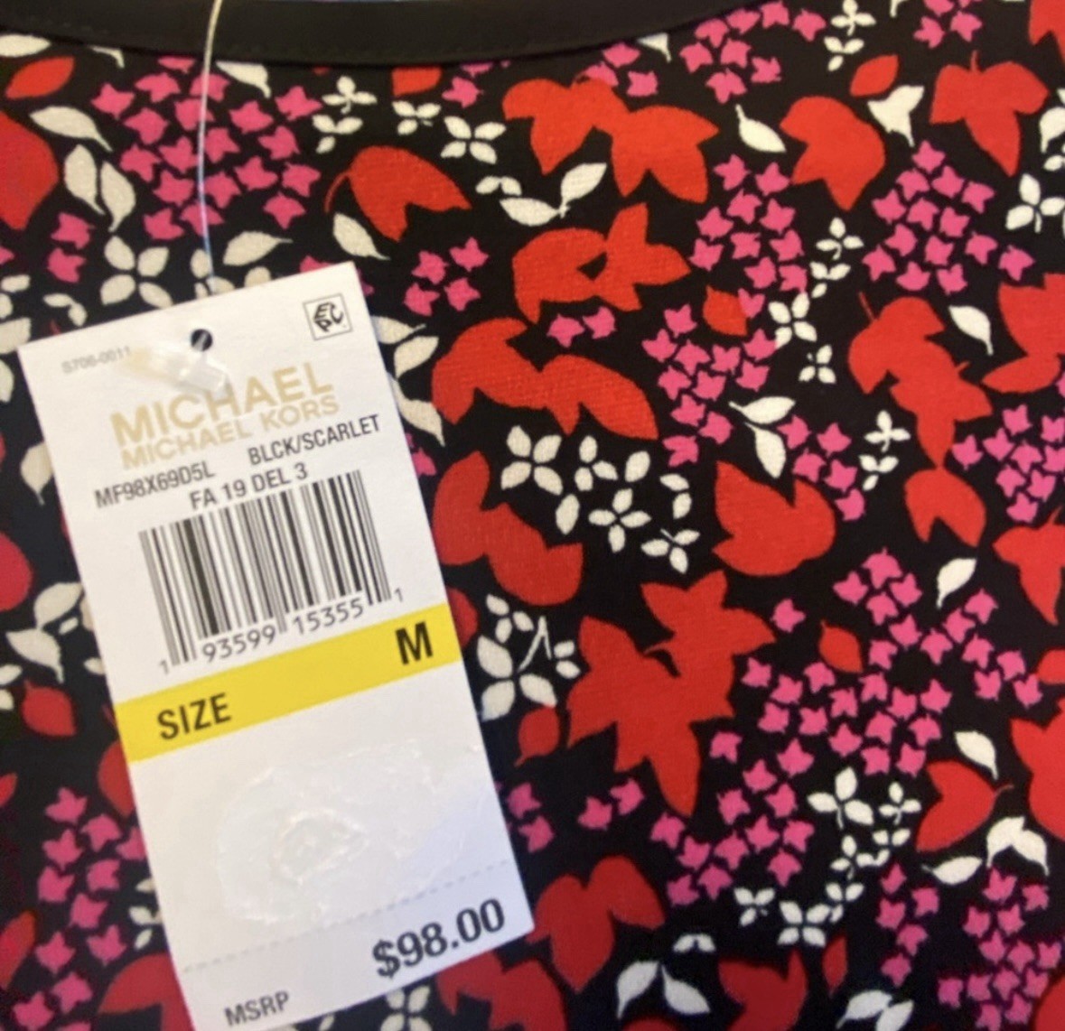 Michael Kors Dress Brand New 95% Polyester Size M