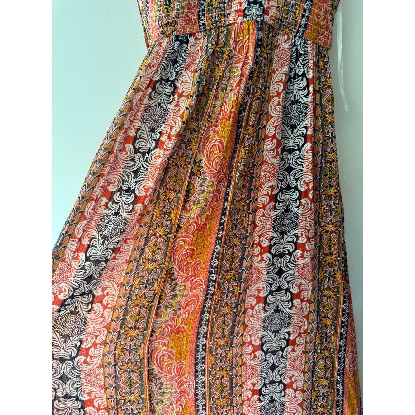 NEW!! En Creme Gorgeous Boho Pattern Maxi Dress