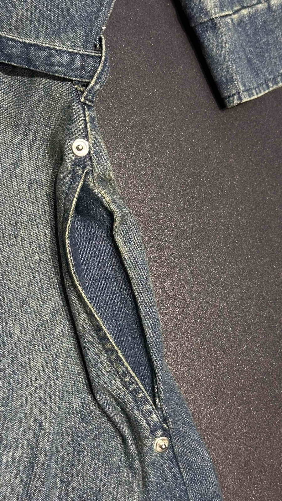Dior Denim Dress Medium Size Pre-owned