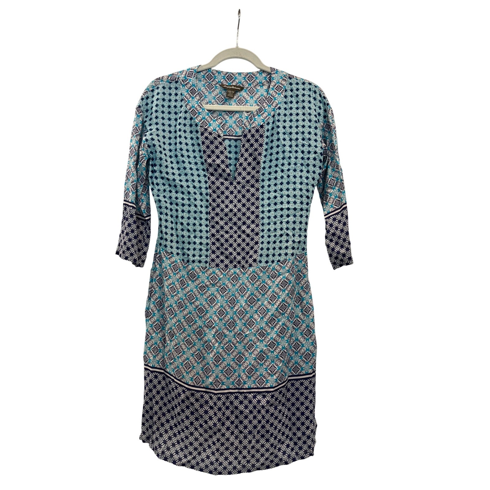 Tommy Bahama extra small dress blue lightweight Cruise