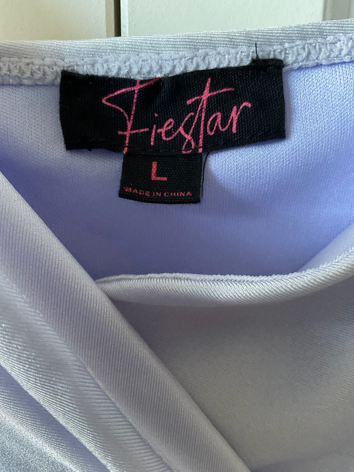 Fiestar Lavender Purple Party Night Out Bodycon Dress L