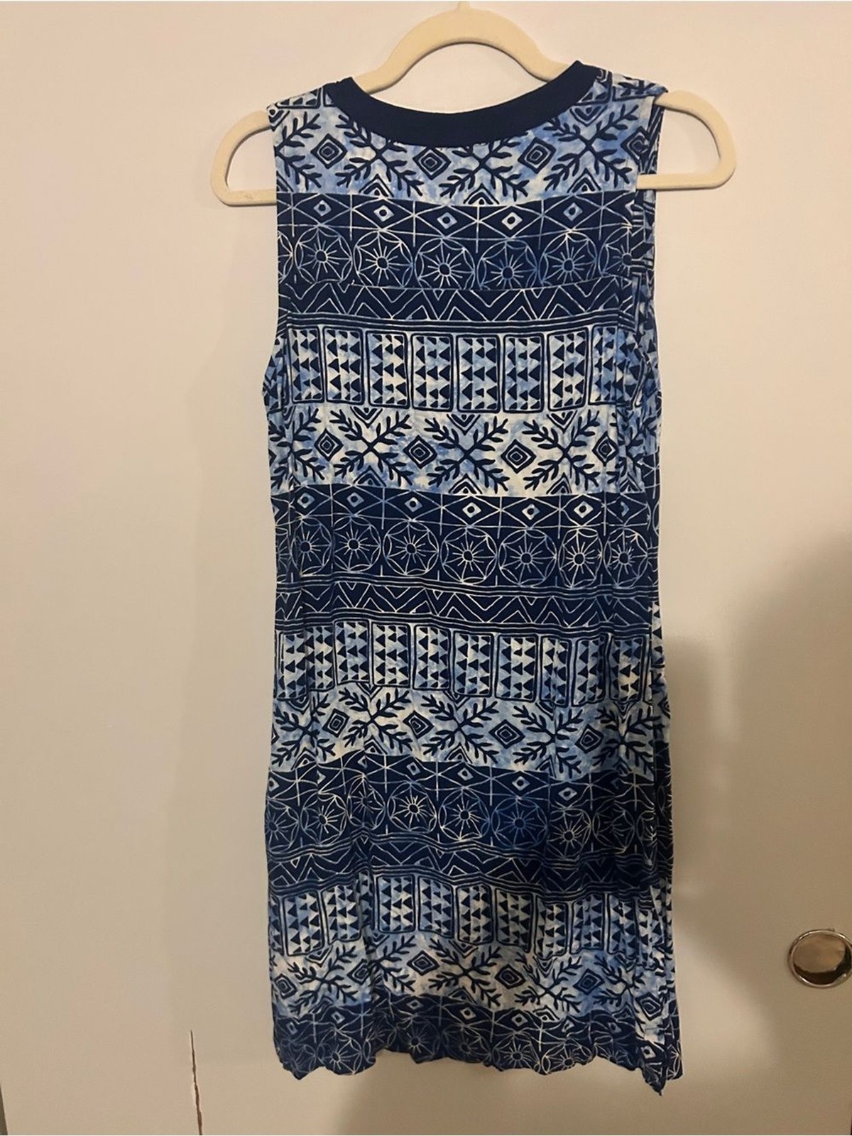 Blue Ginger Batik Shift Dress