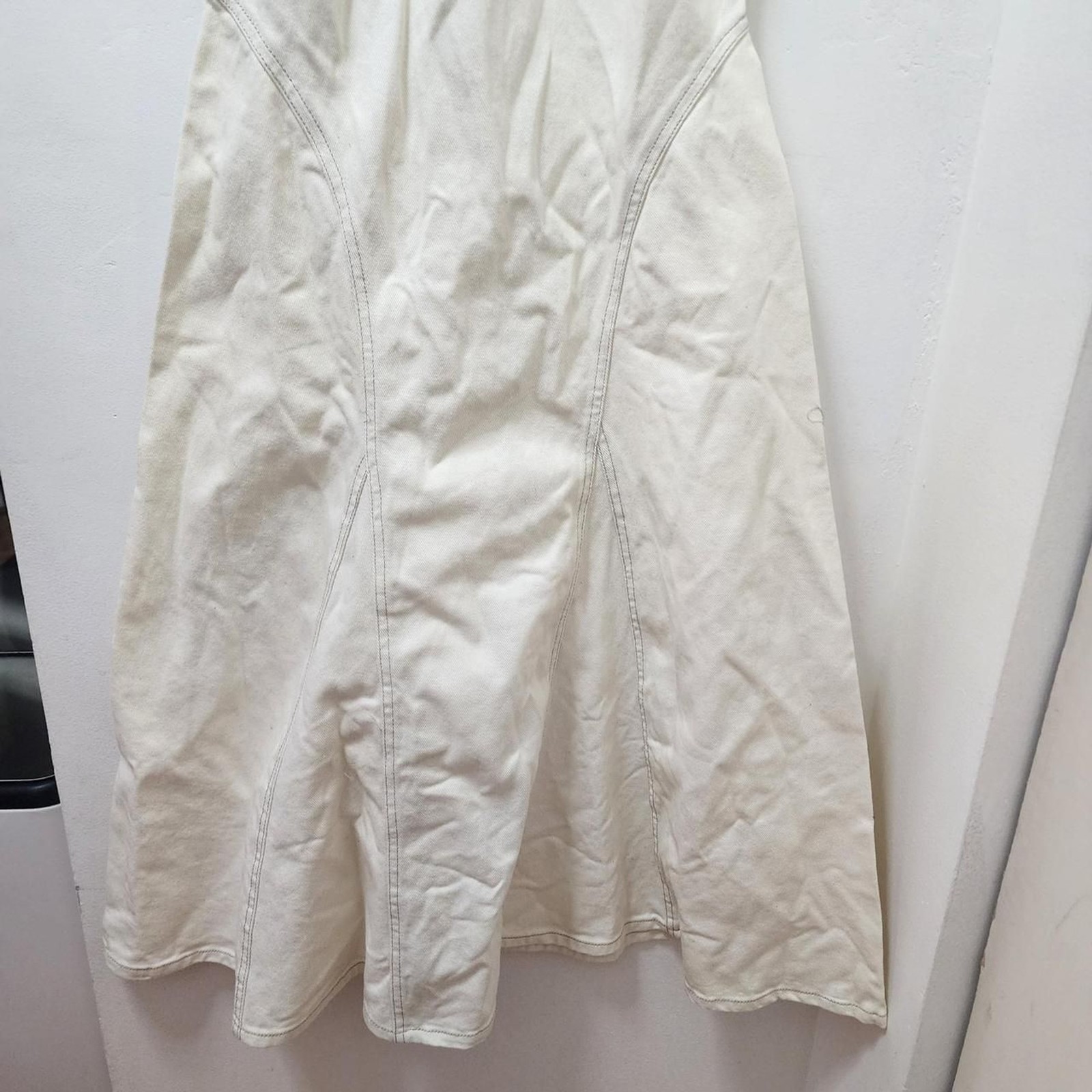 From-future Women’s White and Cream Dress