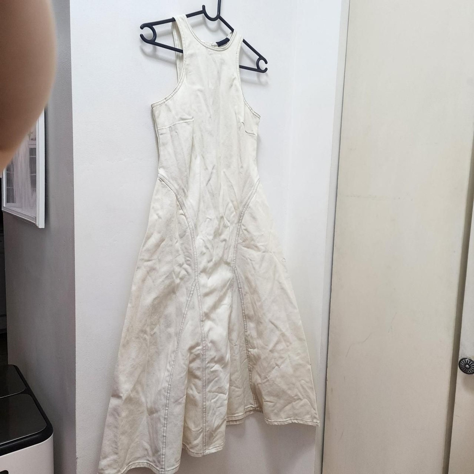 From-future Women’s White and Cream Dress