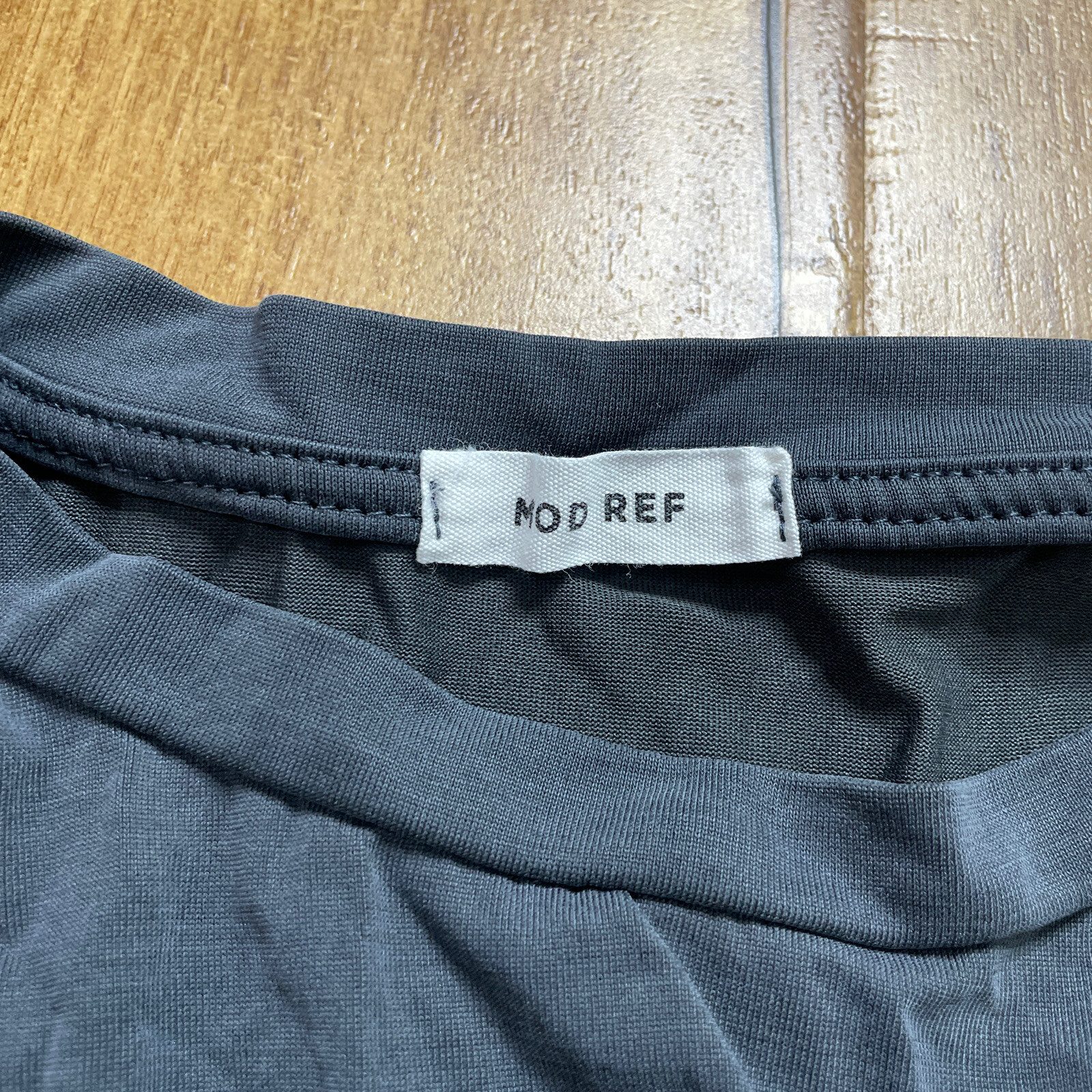 Mod Ref Gray Open Front Sides Midi Dress Medium? See Measurements Please