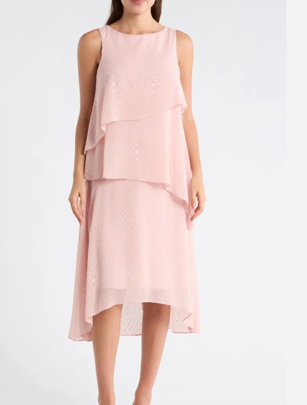 Donna Ricco Women’s Sleeveless Size 8 Symmetrical Dress New