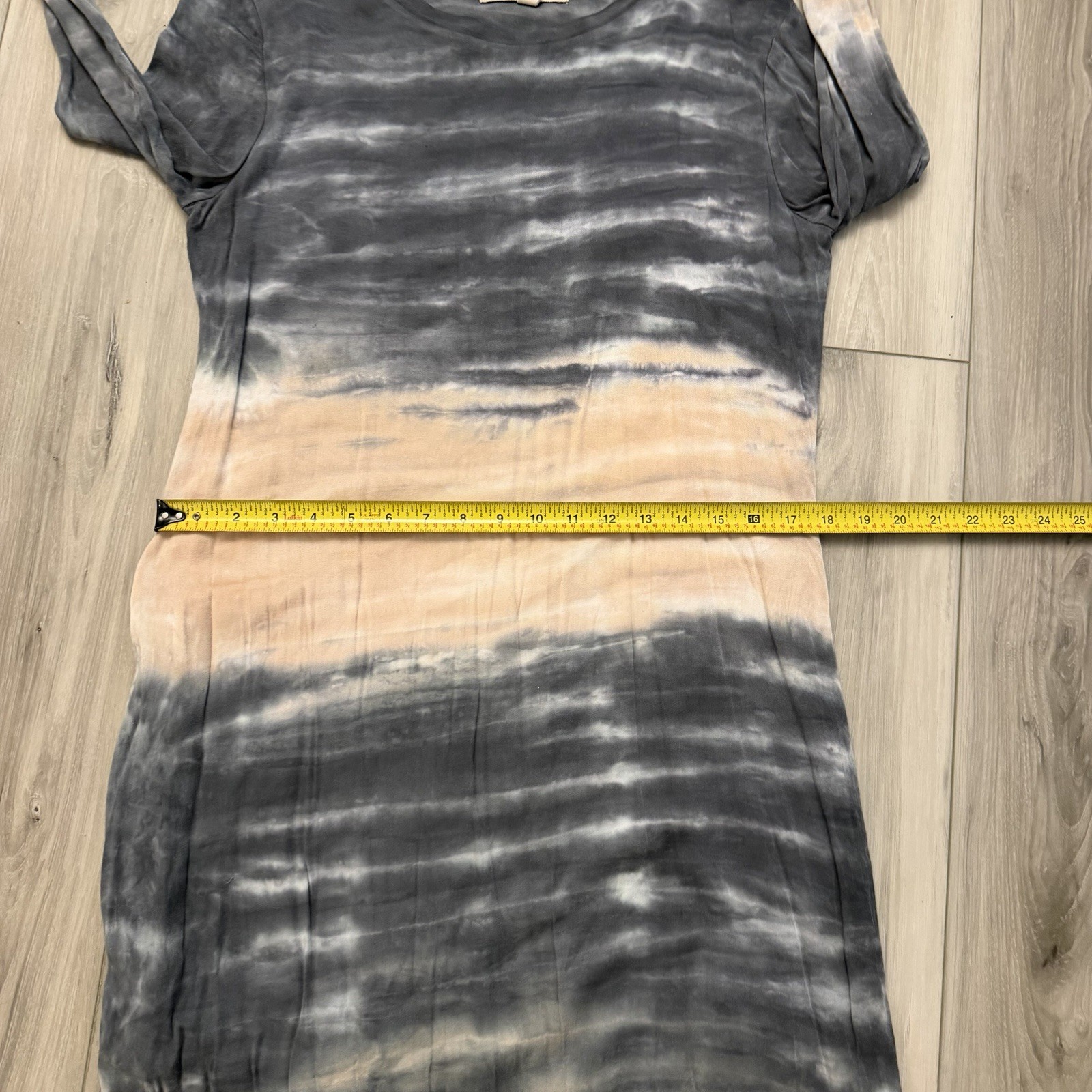 Anthropologie Dolan Left Coast Collection Dress Size S Trina Tie-Dye Midi Knit