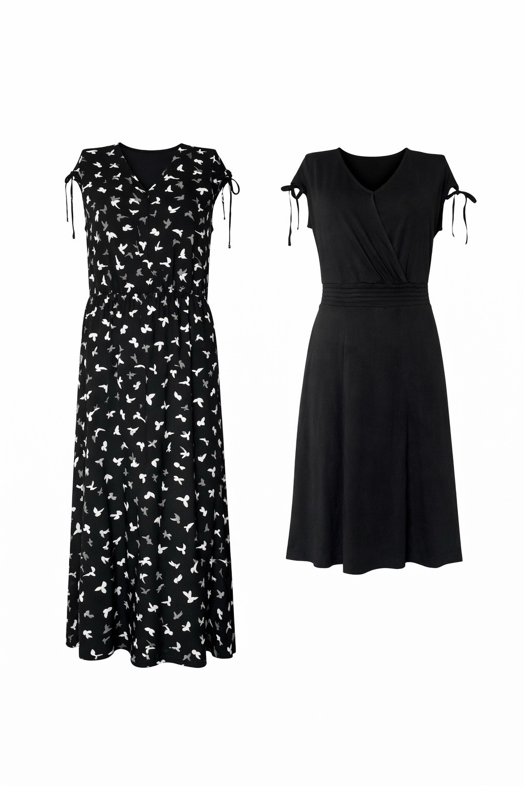AJC women’s dresses 2-piece SET maxi dress women’s dress black white New size 36 38 40