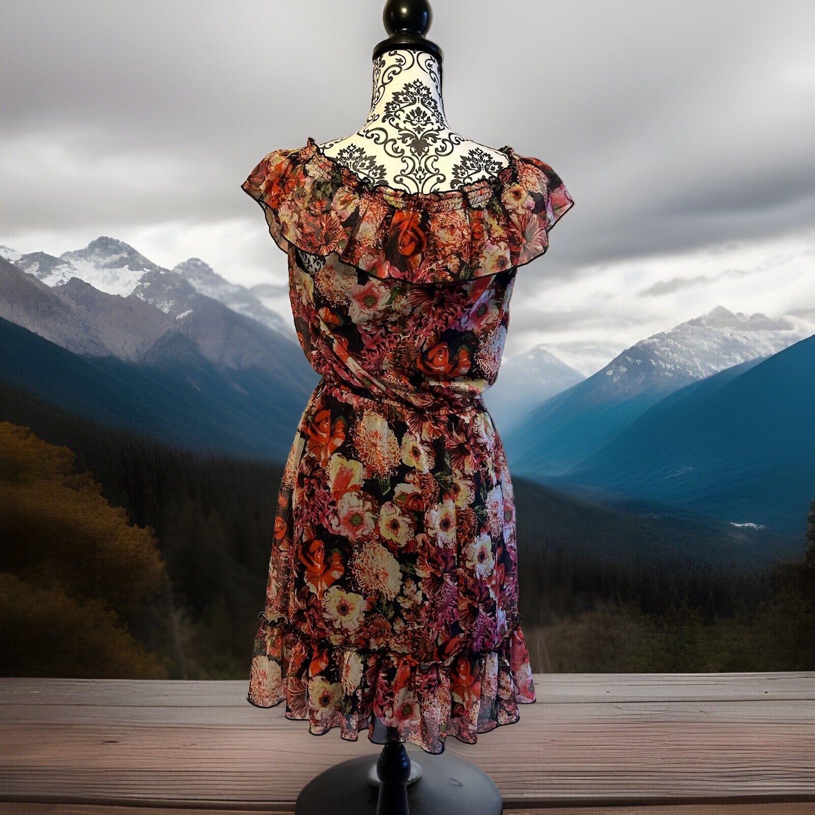 sequin hearts dress Size Small