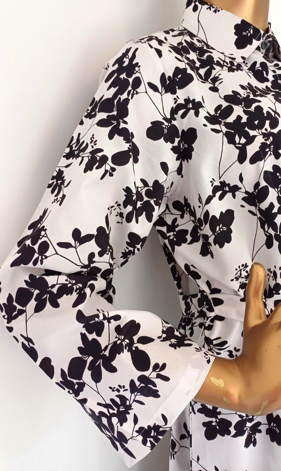 Indian Hand made Block Print Organic Cotton Floral Dress for Women All Seasons