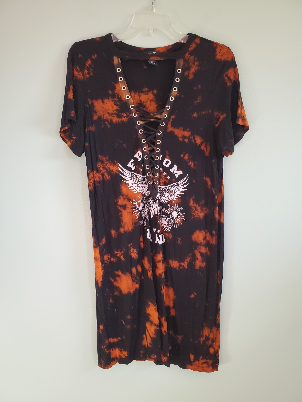 Rue21 Women’s Black And Rust Dress Size Medium