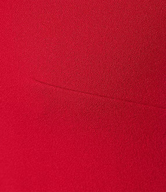 New! CALVIN KLEIN Exquisite True RED Sheath Dress Size 10 NWT