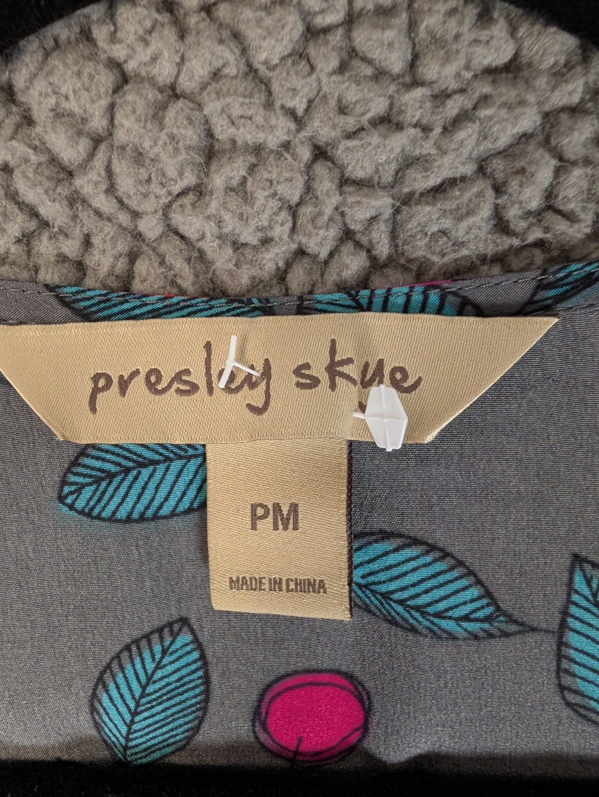 Presley Skye Dress Womens Medium Petite Maize Green Silk Ikat Print Belted Lined