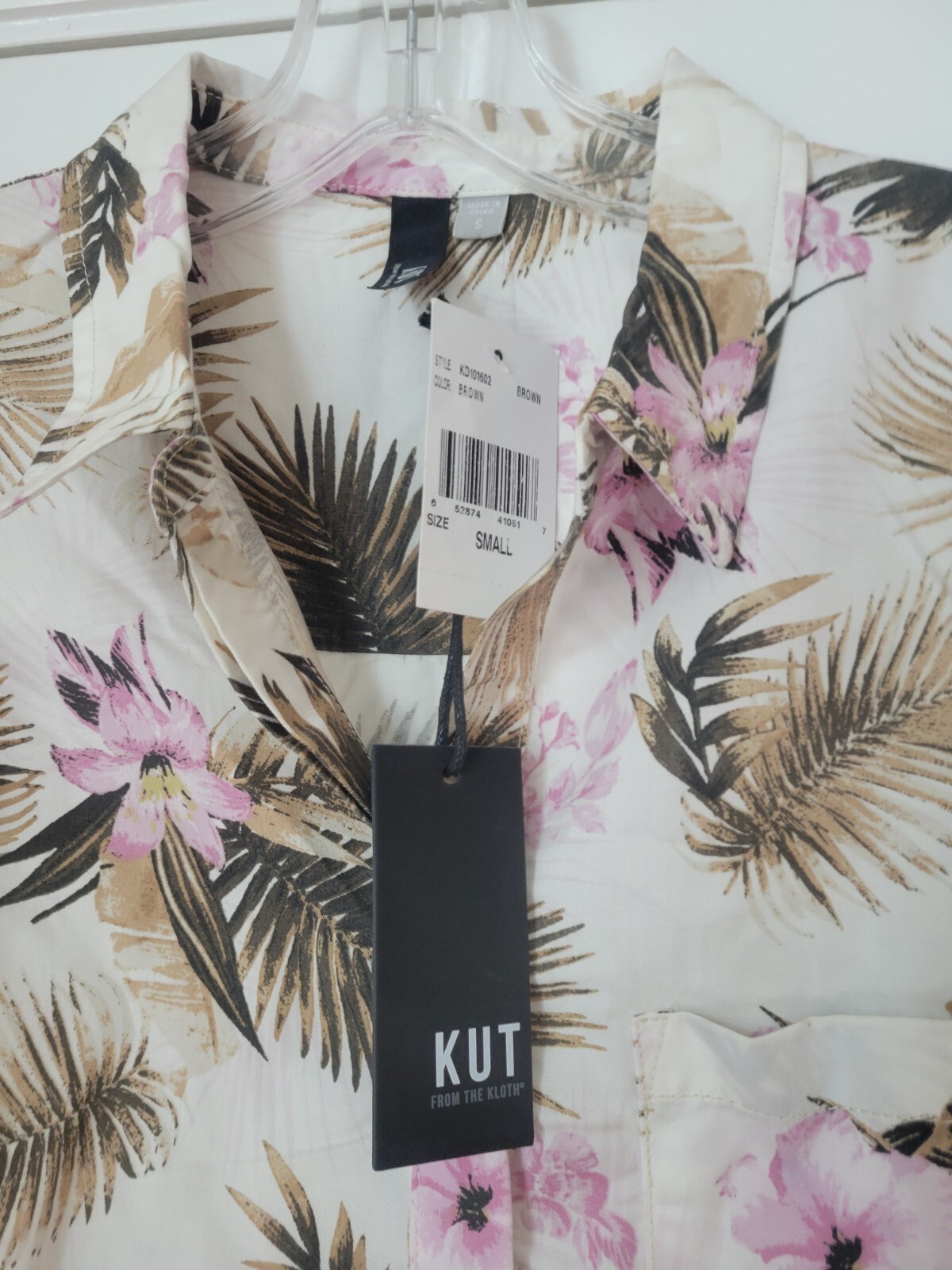 Kut From The Kloth Raelynn Shift Dress Floral Print NWT $98 S