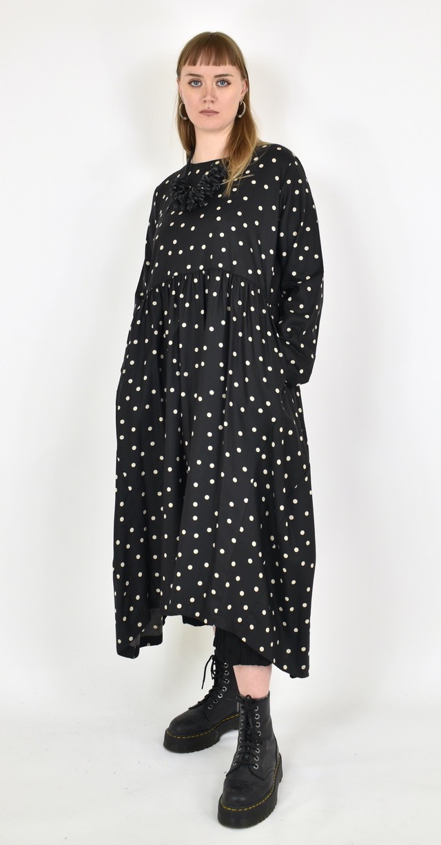 Wendykei spotty cotton dress one size
