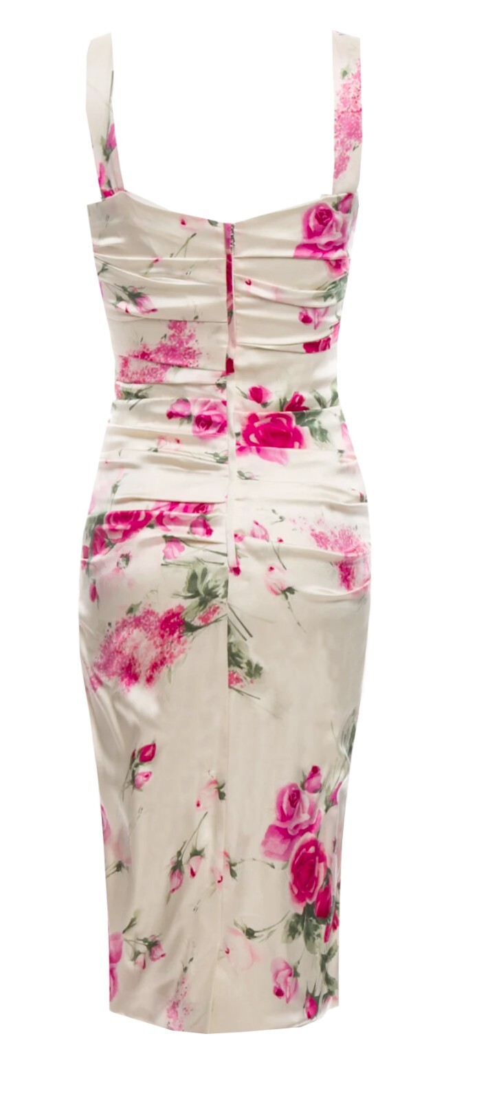 SALE! $4,900 GORGEOUS DOLCE & GABBANA ITALY Silk Satin dress size 42