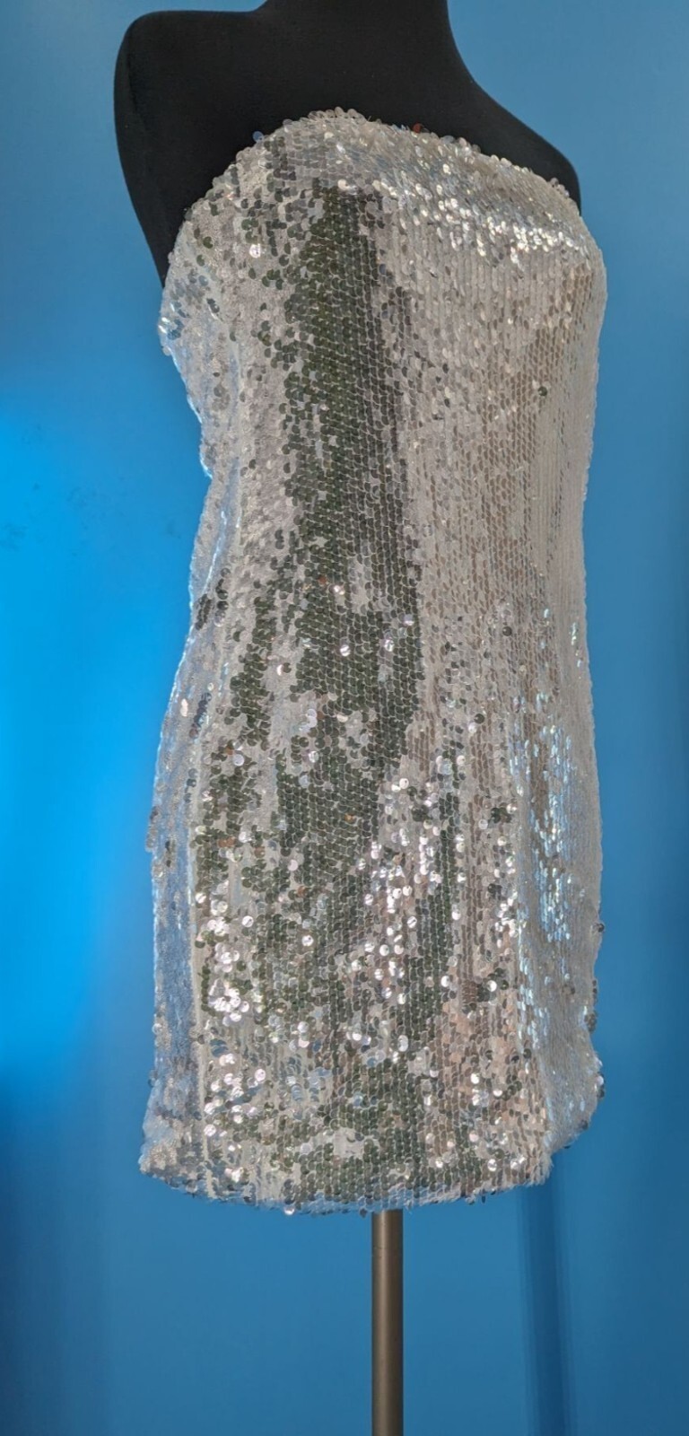 WAYF Jourdan Sloane Sequin Strap/Strapless Minidress NWT $89
