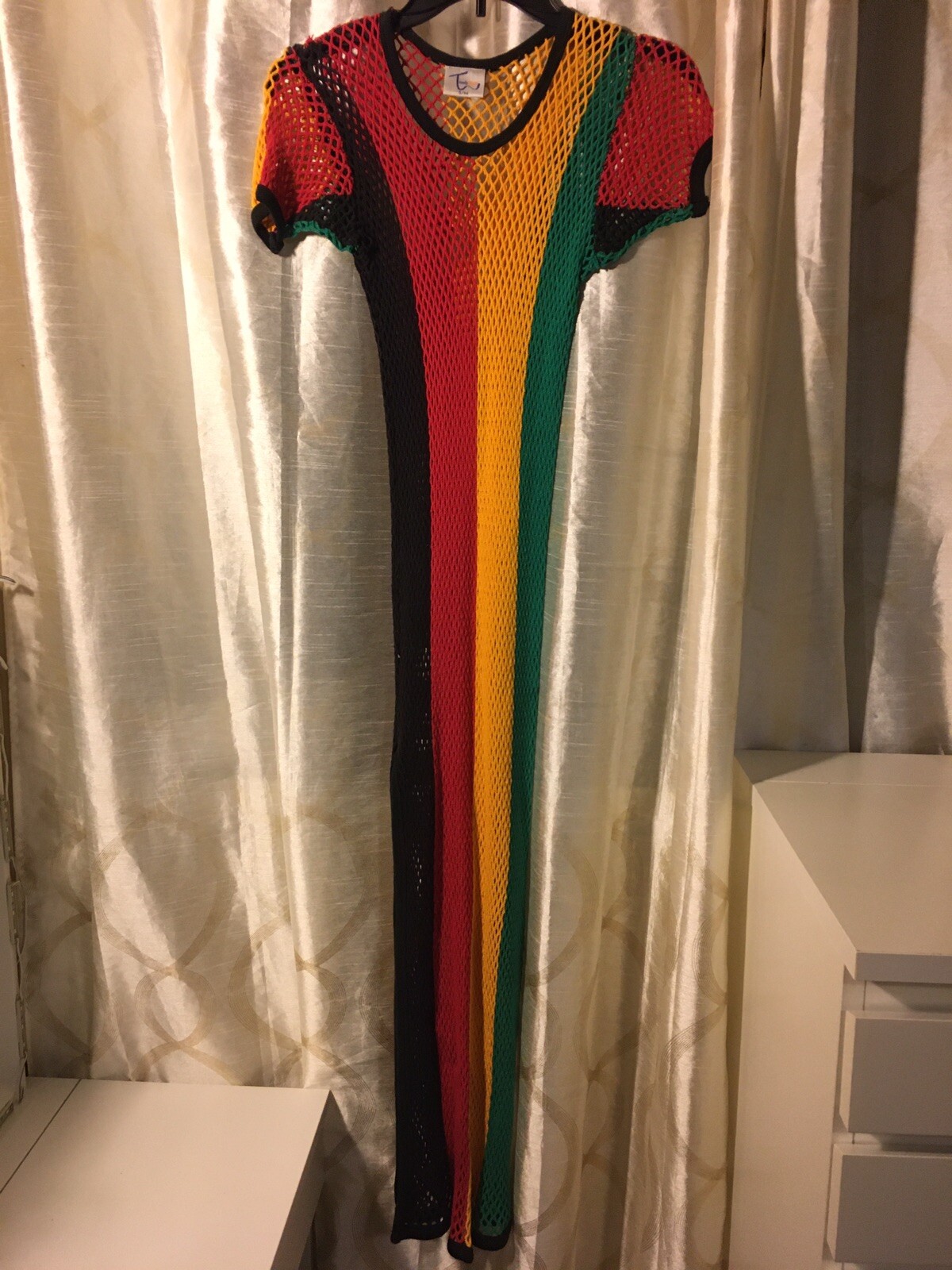 Jamaican Fishnet Dress