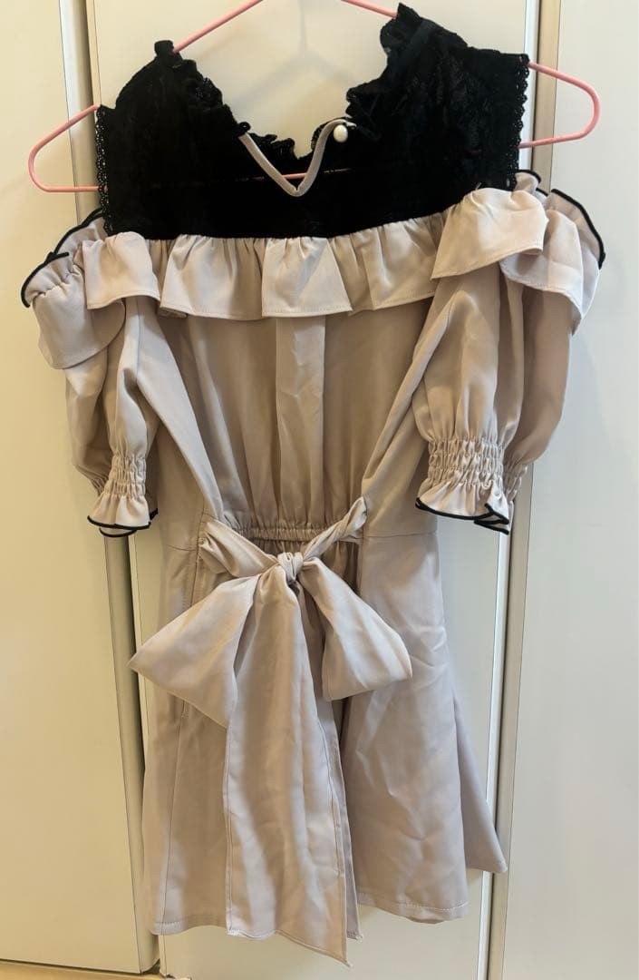 LIZ LISA Open Shoulder Setup Pink