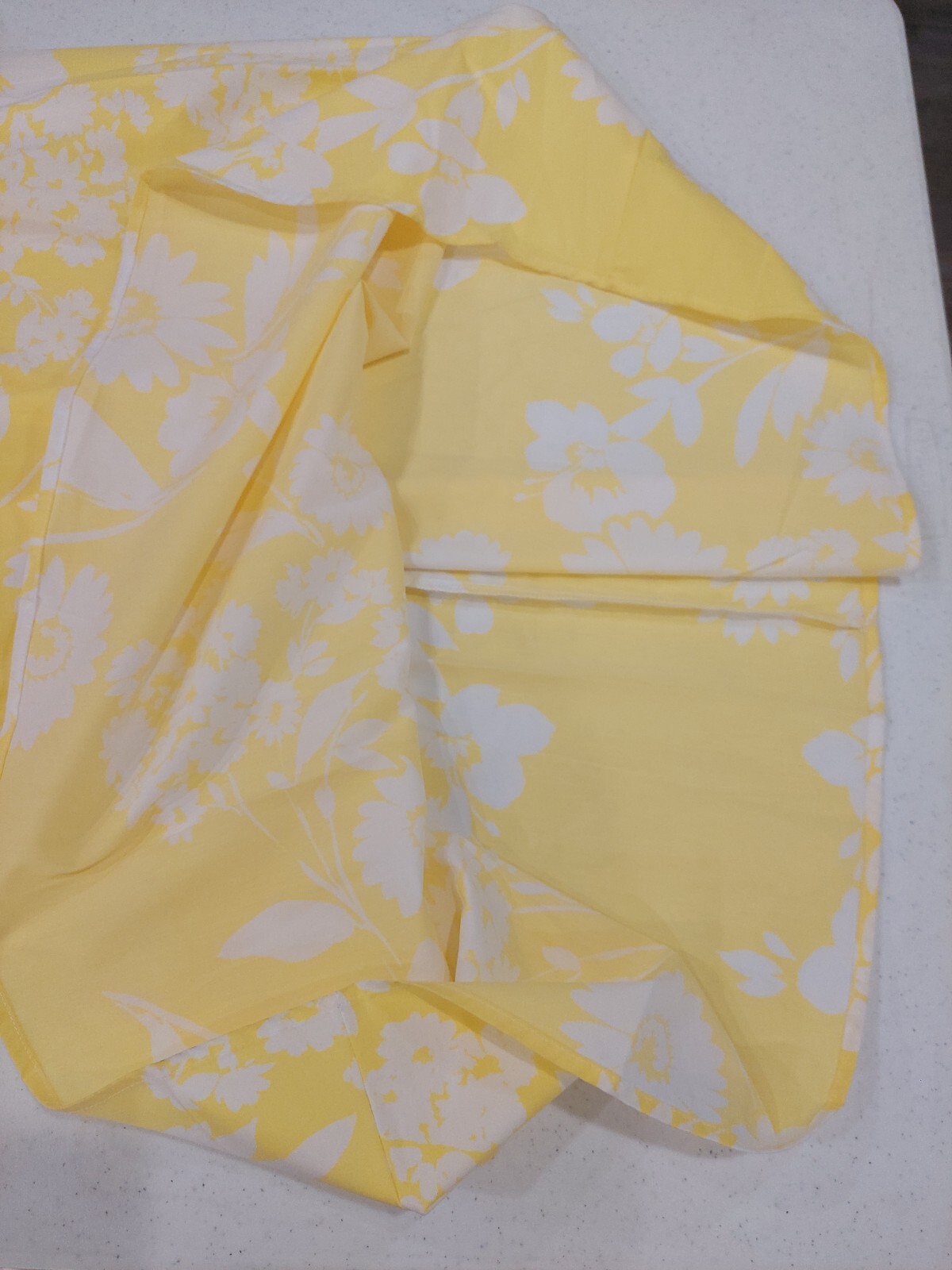NEW Studio One New York Yellow Flower Sun Dress Size Large Boho Summer 1219R NWT