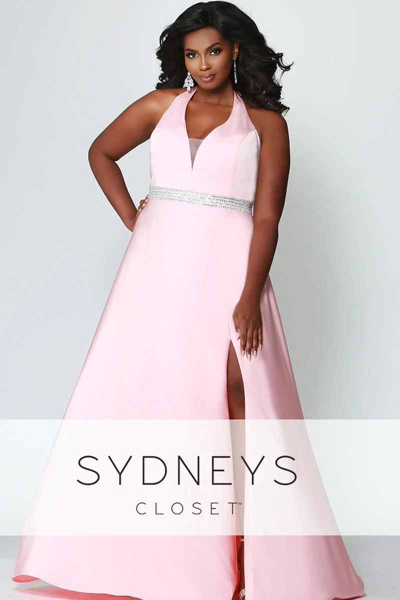 Celebrations By Sydney’s Closet Petal Pink Satin Gown Size 16 $299 Prom
