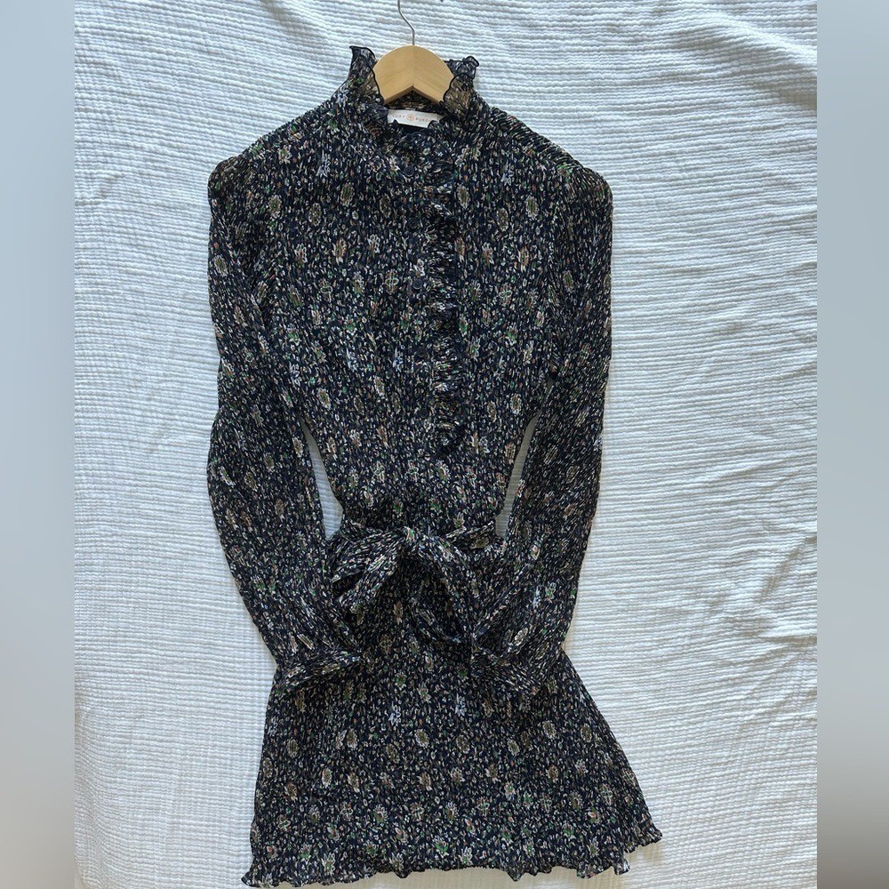 Tory Burch Deneuve Floral Print Dress