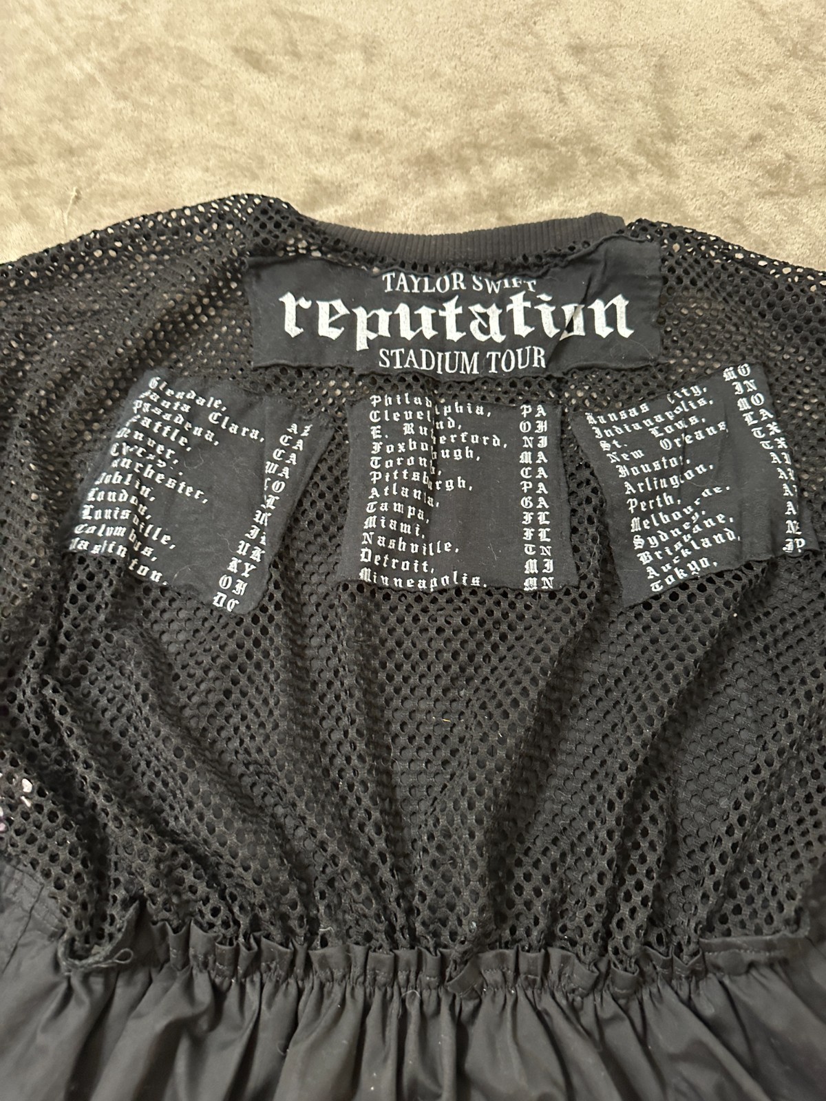 Custom Taylor Swift Dress, Size Large L, by Velvet Familiar, Reputation Tour