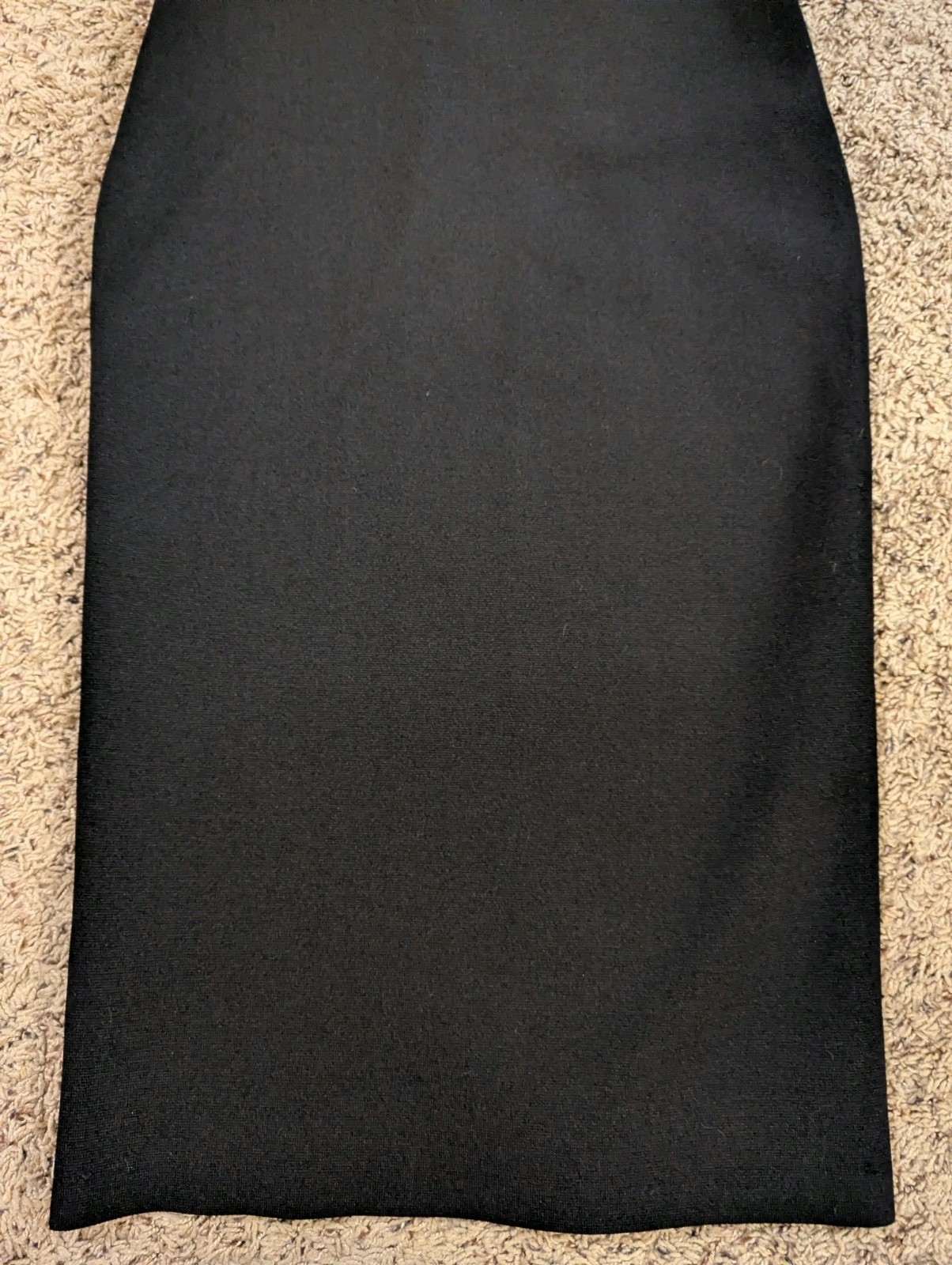 NWT Express Body Contour Bodycon Midi Black Dress Size M