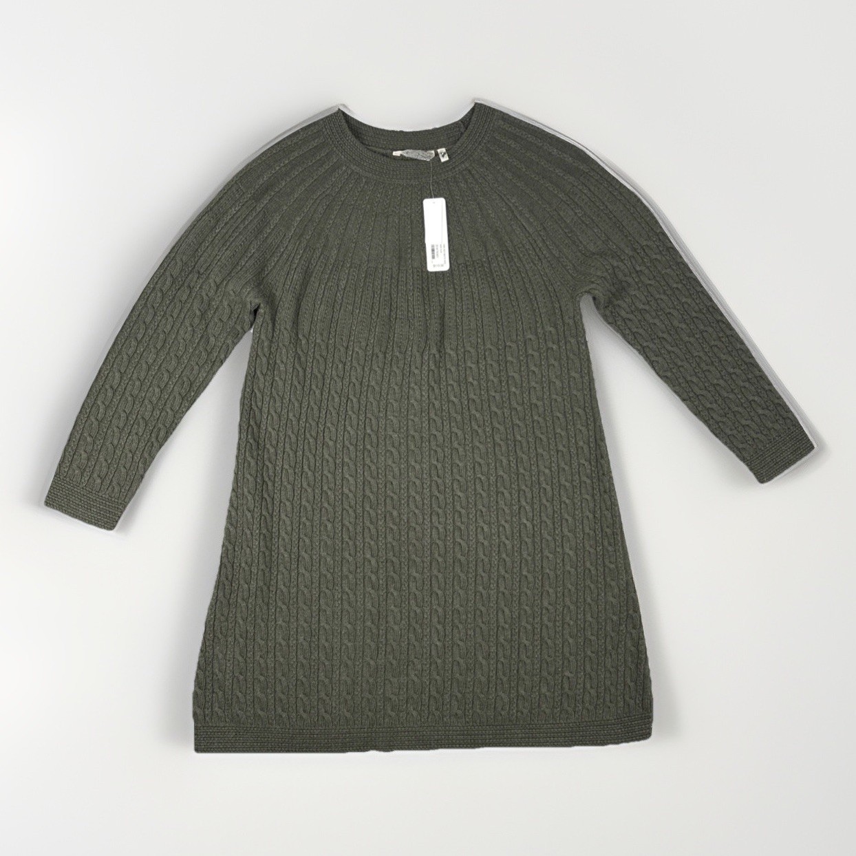Soft Surroundings Large Cabin Creek Sweater Dress Cabincore Wool Cashmere Blend