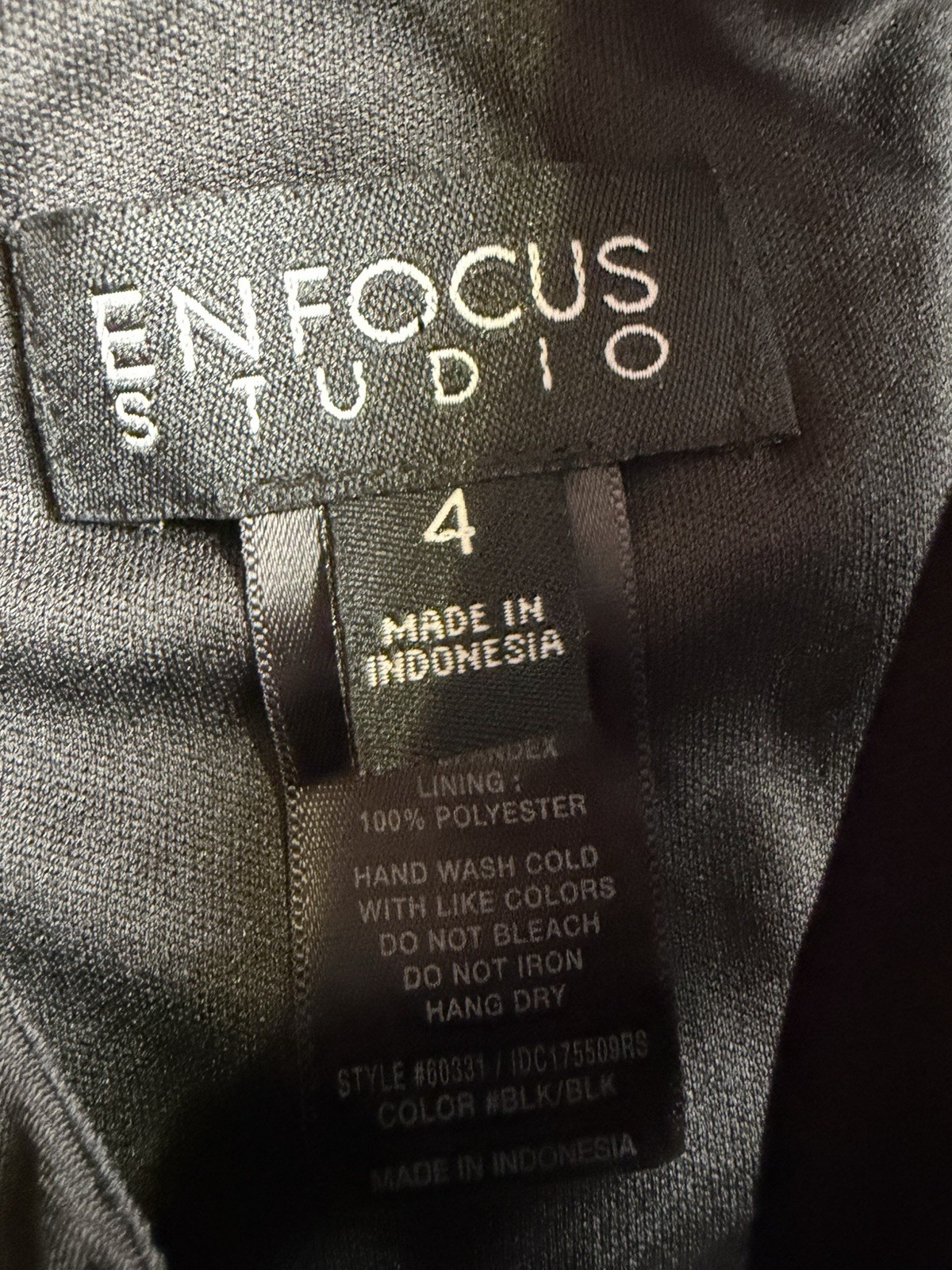 Enfocus Studio Elegant Mesh Panel Mock Neck Sleeveless Maxi Dress Black Sz 4 NWT