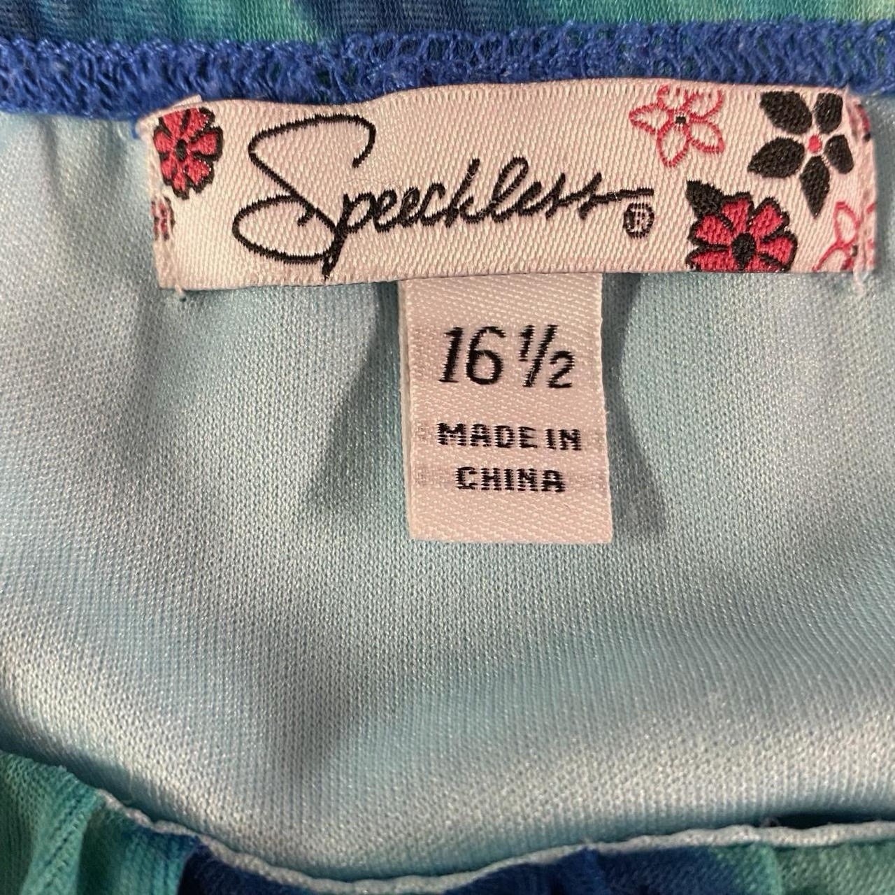 Vintage Y2K Speechless Blue Flowy Babydoll Maxi Dress Size 16 1/2