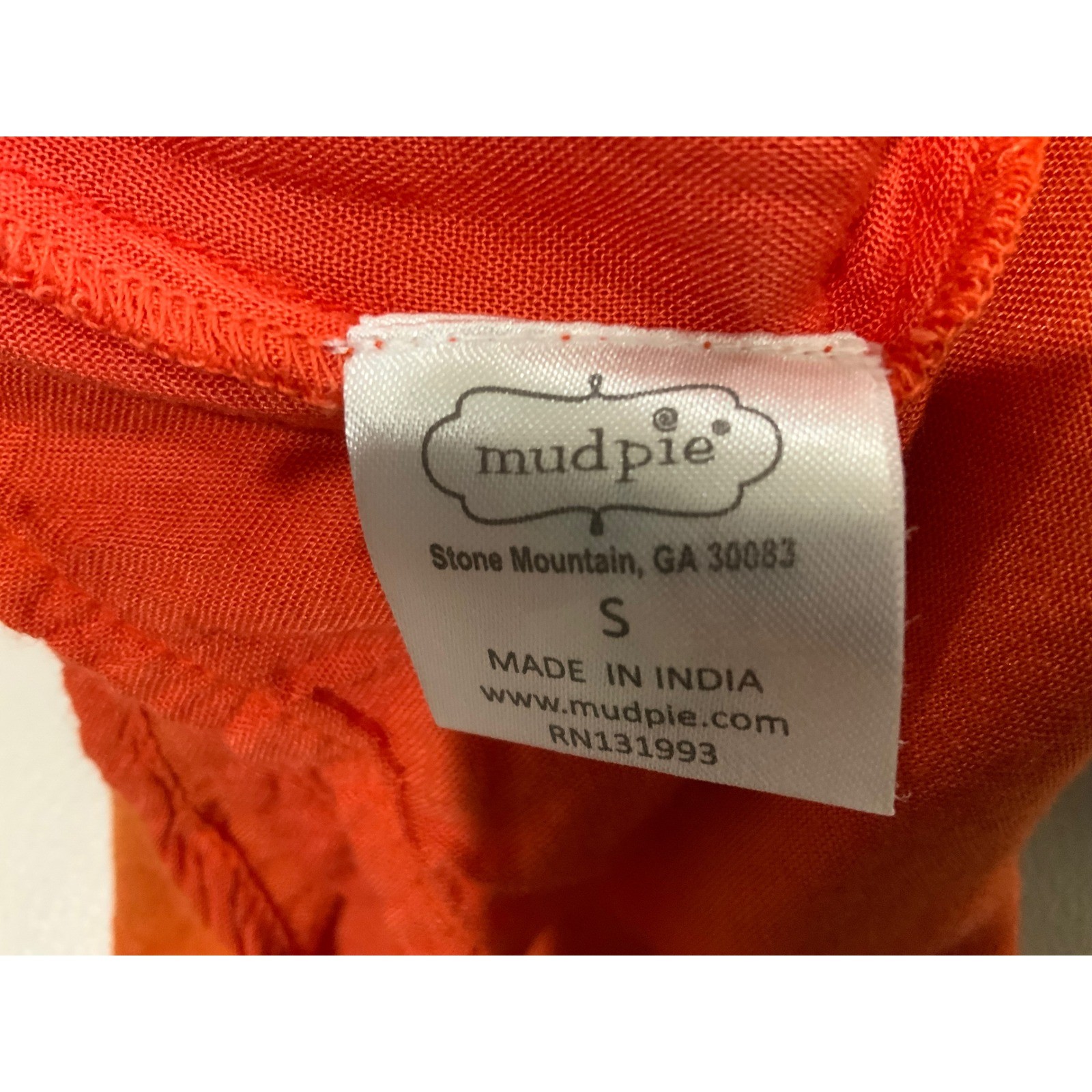 Mud Pie Pink Orange Ombre Halter Maxi Dress Side Slit Summer Beach Size S
