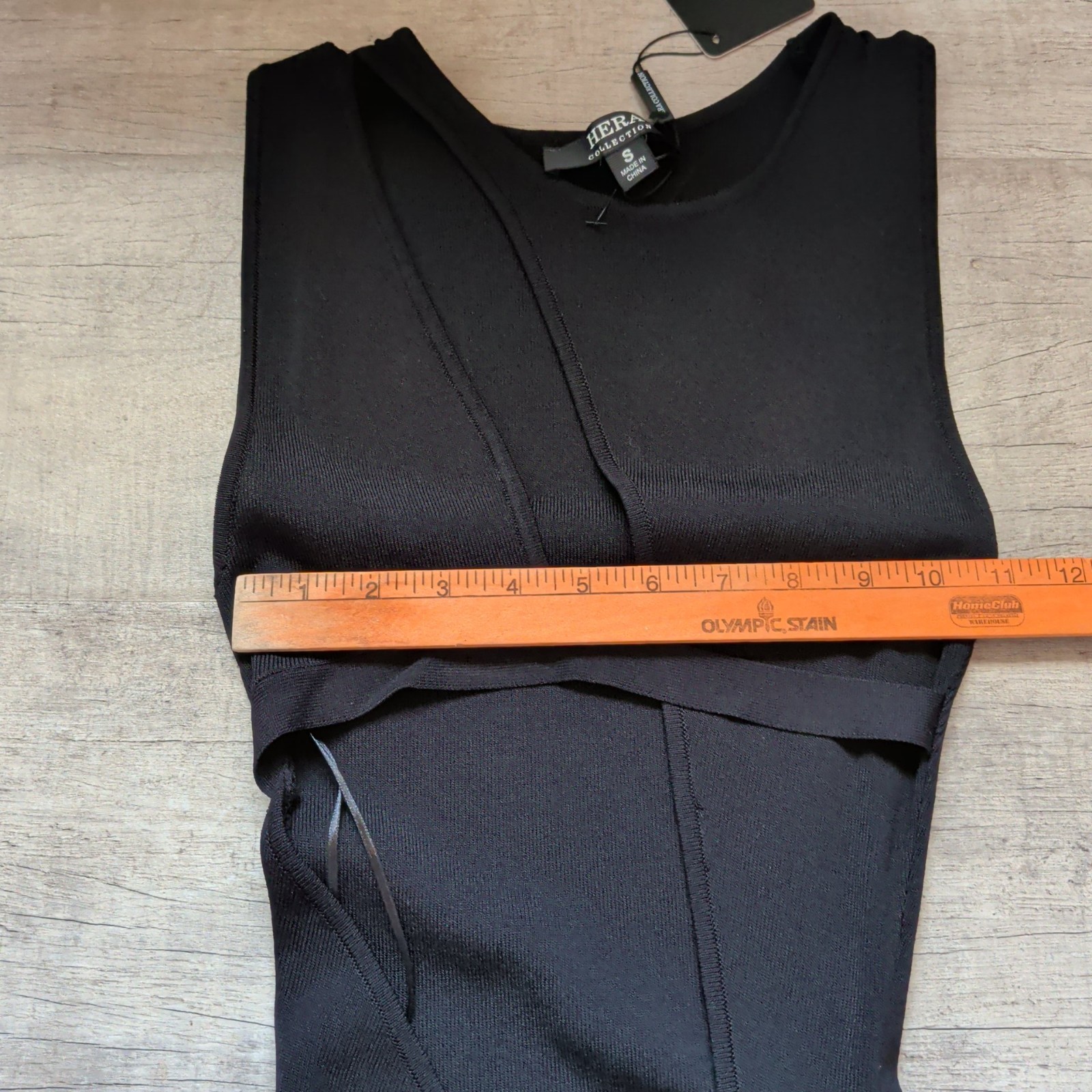 New Hera Collection Cutout Maxi Dress Black Size Small S Cocktail Party Sexy