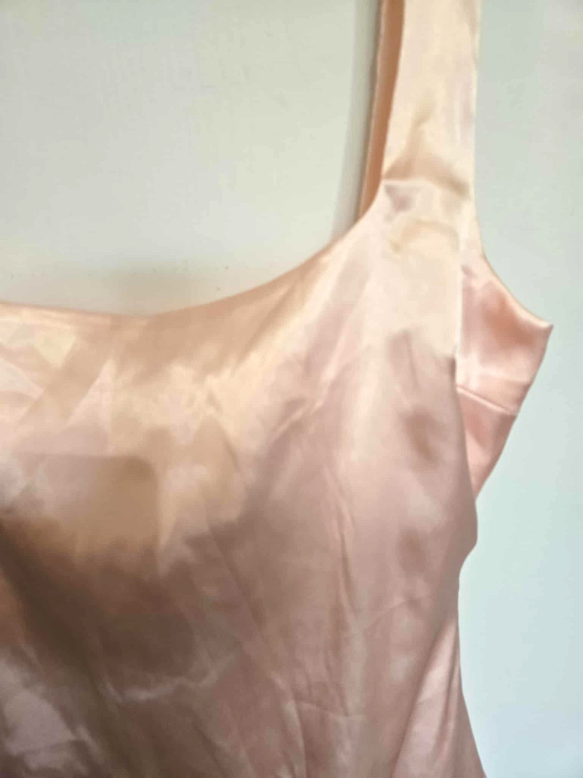 Fashion Nova Women’s Dress Small Satin Look Mini Dress in color Blush A109