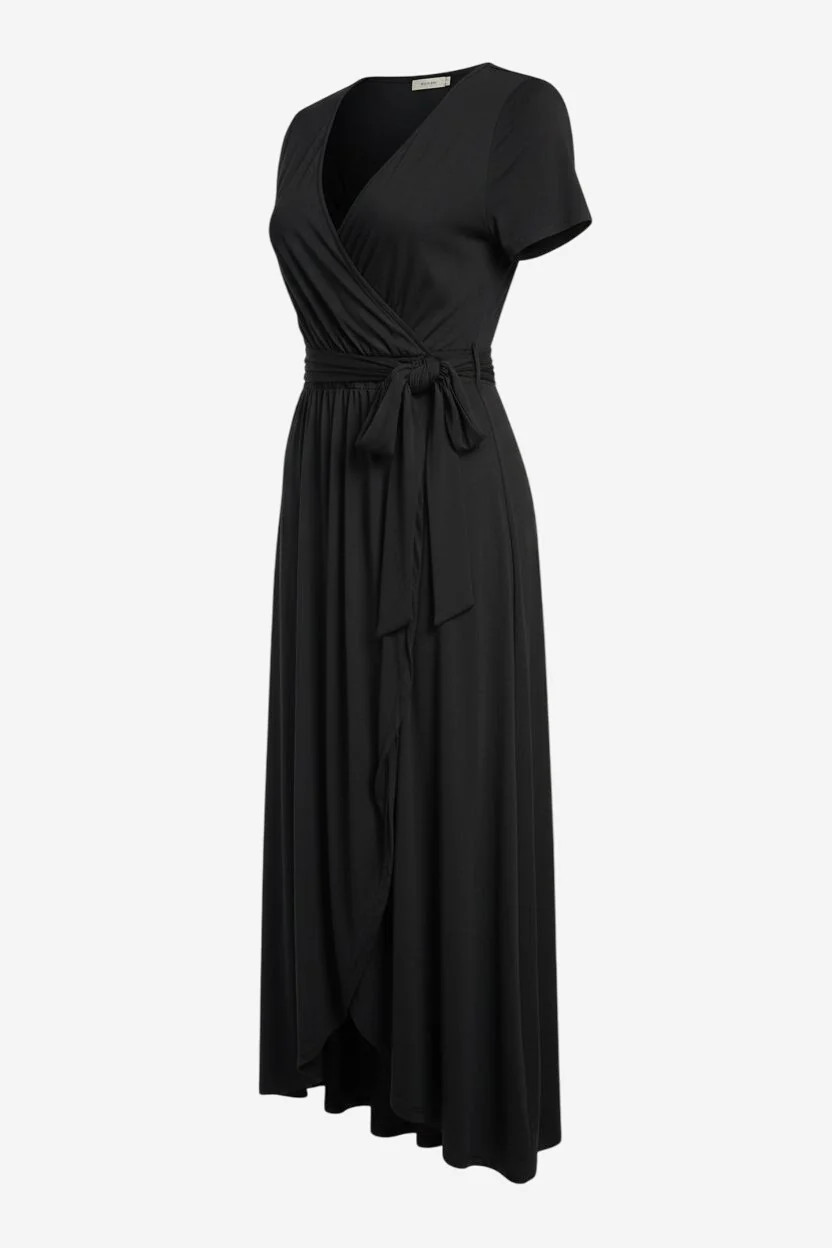 Bobeau Rowan Midi Dress NWT Color Black MSRP $78.00