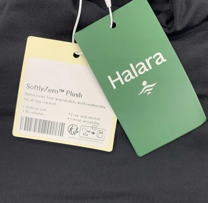Halara SoftlyZero™ Plush Backless Active Dress Easy Peezy Edition XL , NWT Black