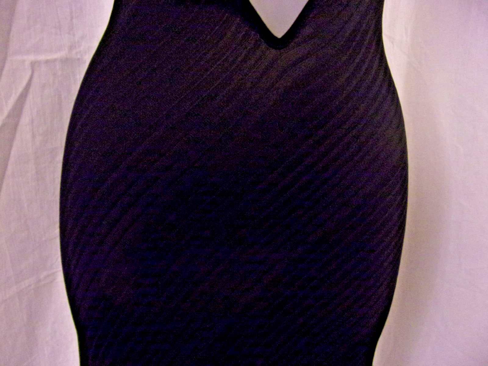 Versus Gianni Versace Sheer Black Evening Dress Bodycon Straps Cut Outs 38