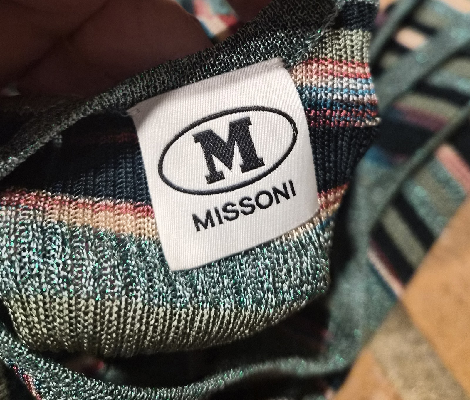 NWOT $1095 MISSONI Knit V BACK Maxi DRESS – SEXY! XS/S