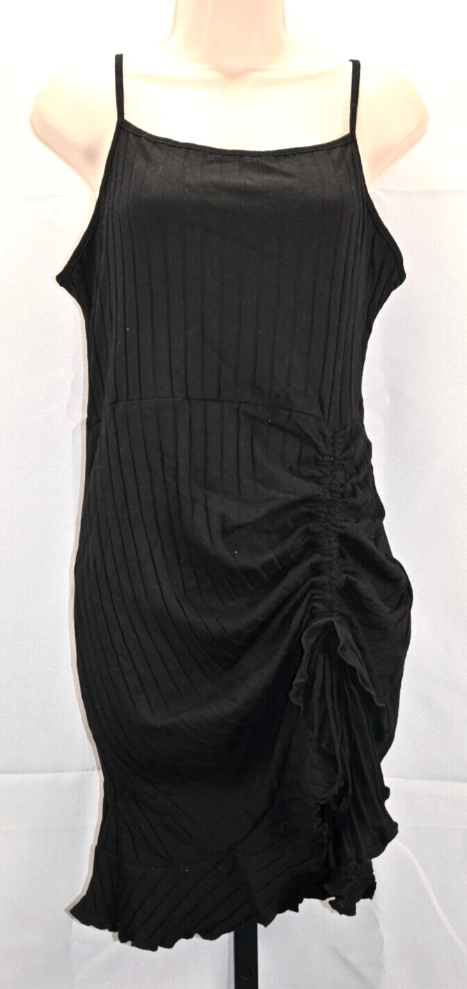 Shein black tank dress size XL 93% cotton 7% spandex