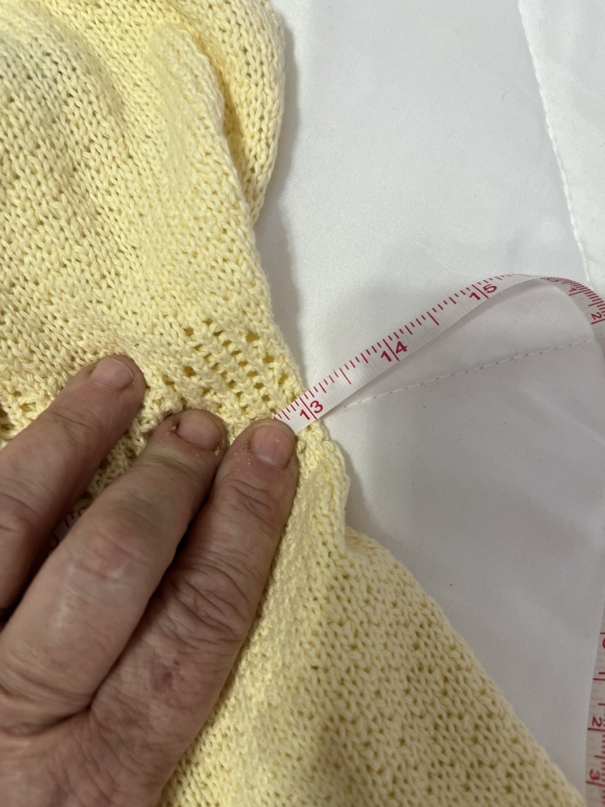 Forever 21 Size Large Light Yellow Crochet Sun Dress
