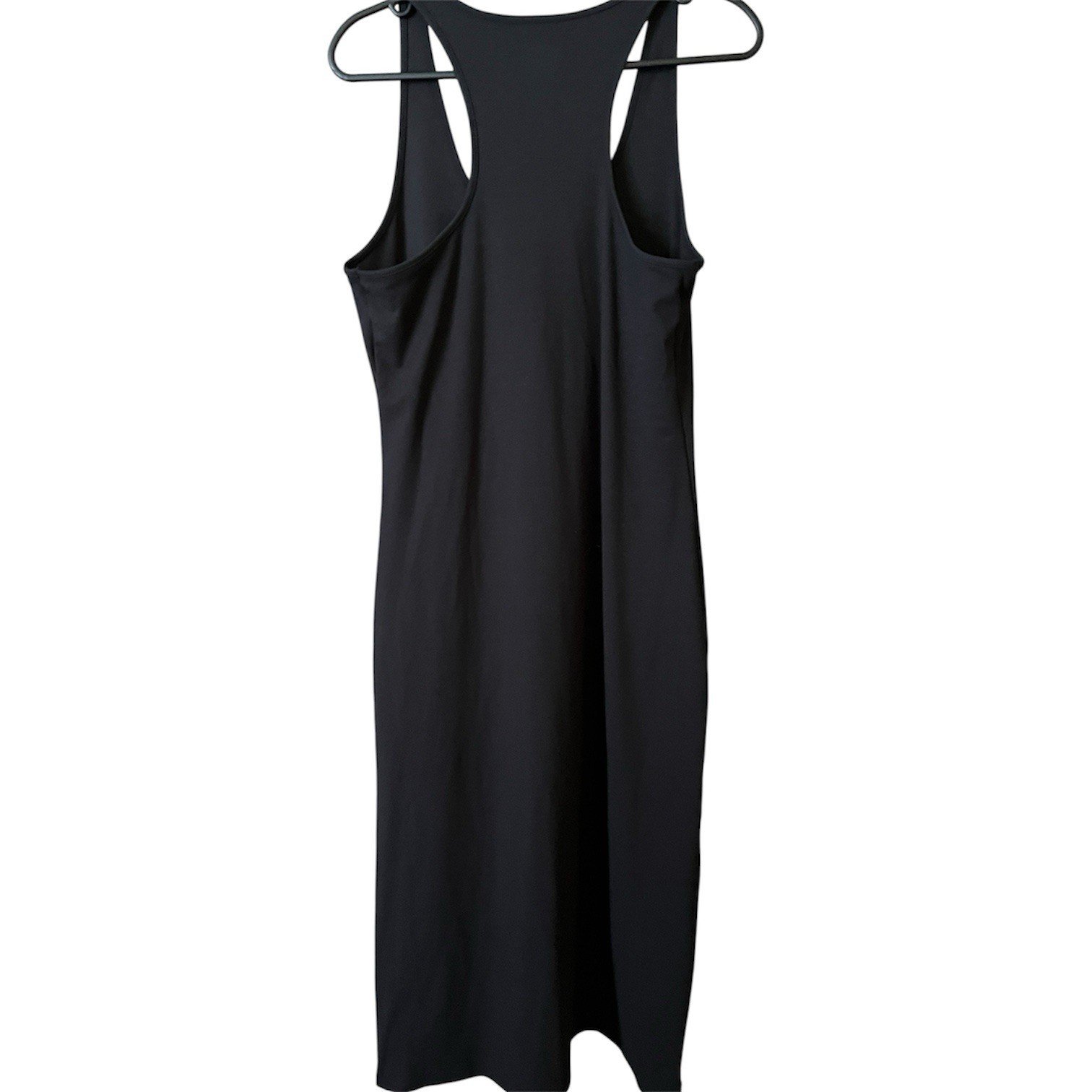 NWT Wild Fable ButterBliss black bodycon dress w/ keyhole, racer back Size XL