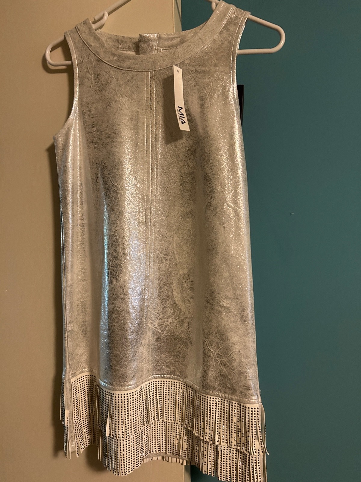 MIA New York Silver young ladies Dress (XL)
