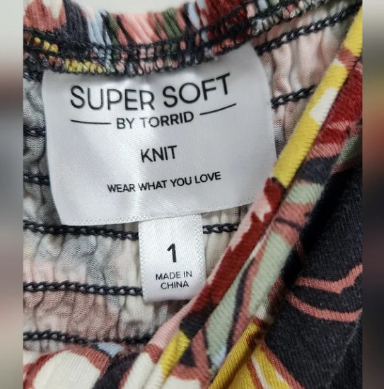 Torrid Mini Super Soft Bow Front Skater Dress – Floral Multi